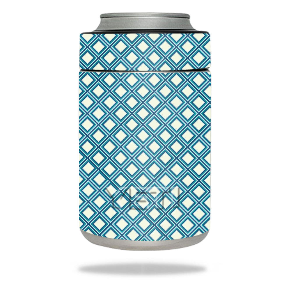 Picture of MightySkins YERAMCOL-Trip Squares Skin for Yeti Rambler Colster Wrap Cover Sticker - Trip Squares