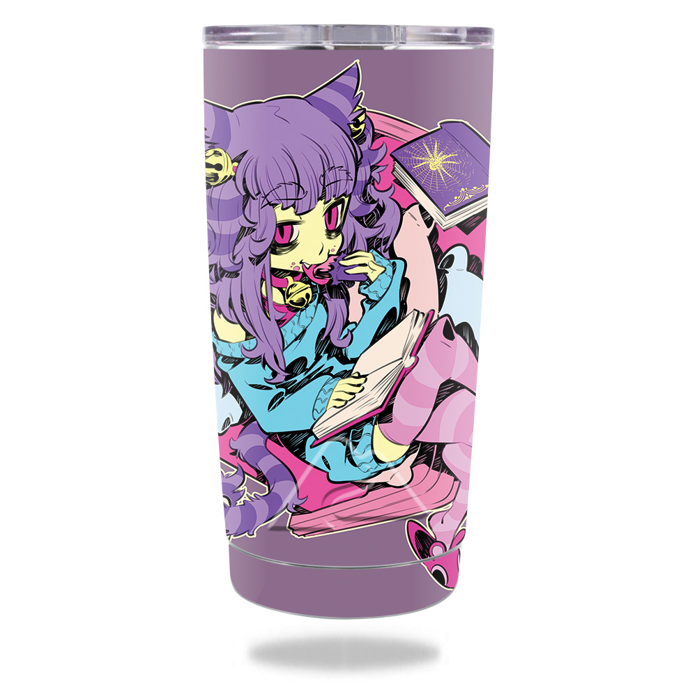 Picture of MightySkins OZTUM20-Feline Girl Ozark Trail 20 oz Tumbler 2016 Skin - Feline Girl