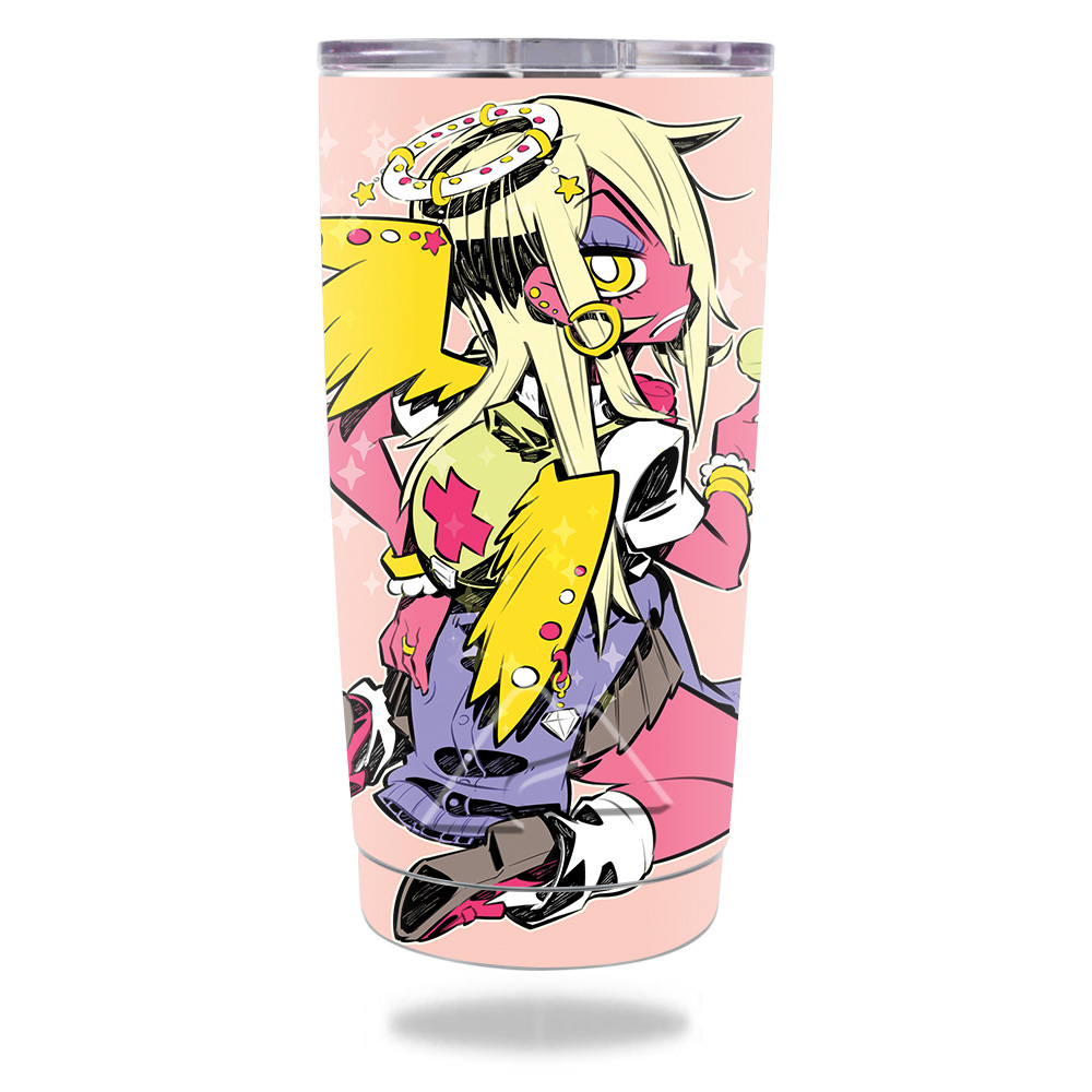 Picture of MightySkins OZTUM20-Grungy Angel Ozark Trail 20 oz Tumbler 2016 Skin - Grungy Angel