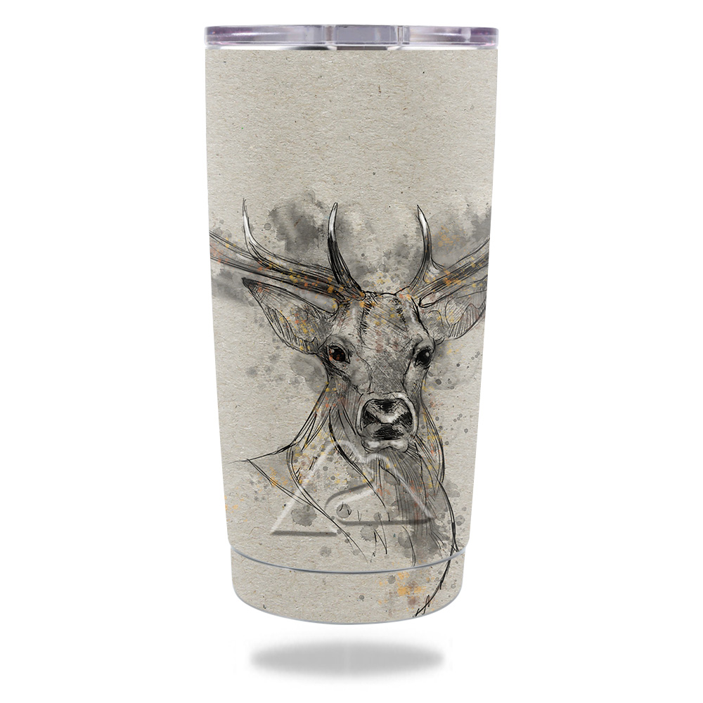 Picture of MightySkins OZTUM20-Ink Buck Ozark Trail 20 oz Tumbler 2016 Skin - Ink Buck
