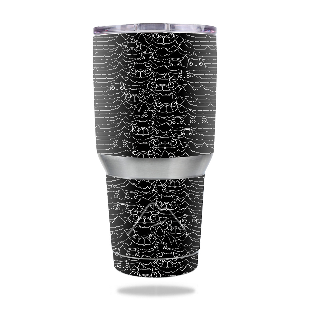 Picture of MightySkins OZTUM30-Pug Division Ozark Trail 30 oz Tumbler Skin - Pug Division