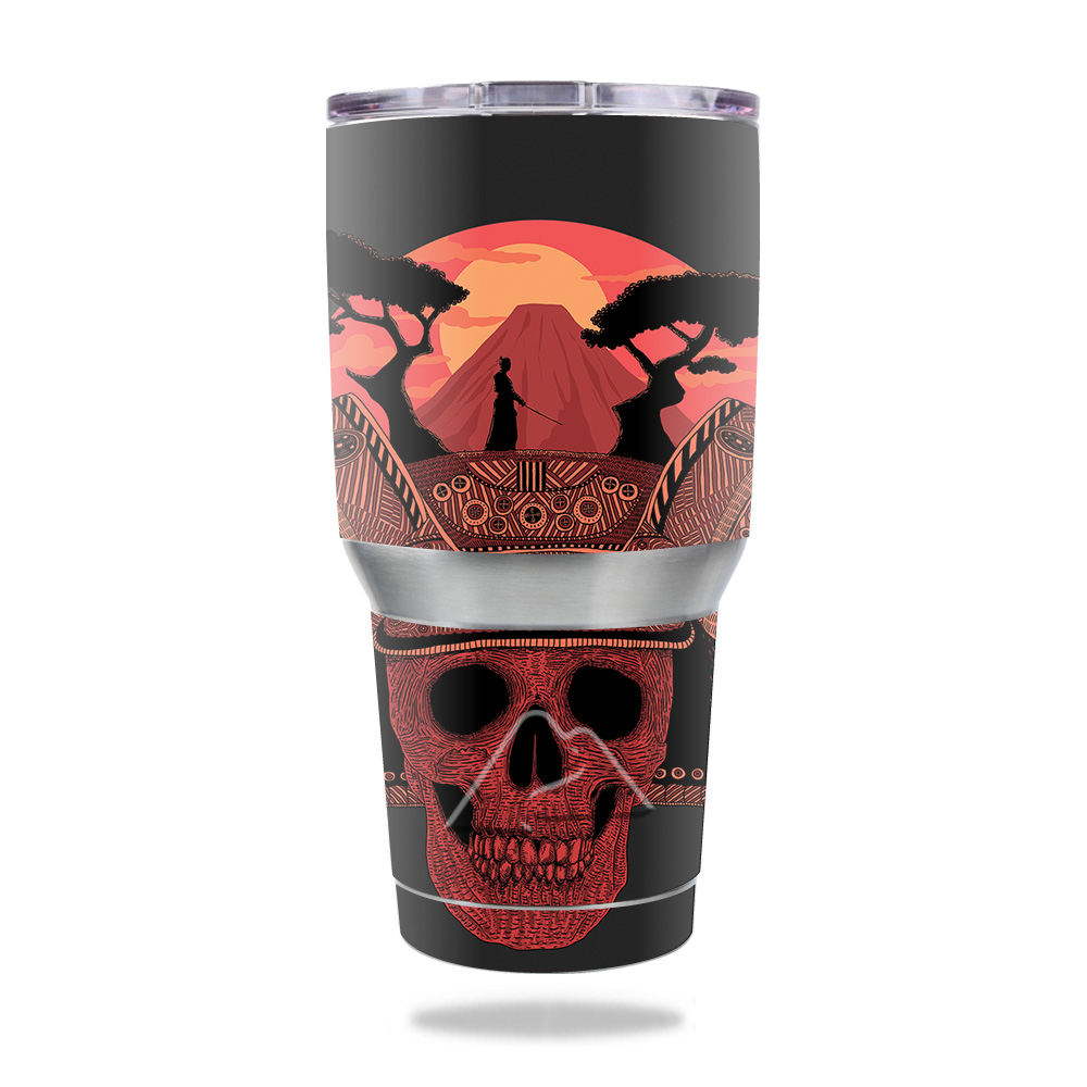 Picture of MightySkins OZTUM30-Samurai Forest Ozark Trail 30 oz Tumbler Skin - Samurai Forest