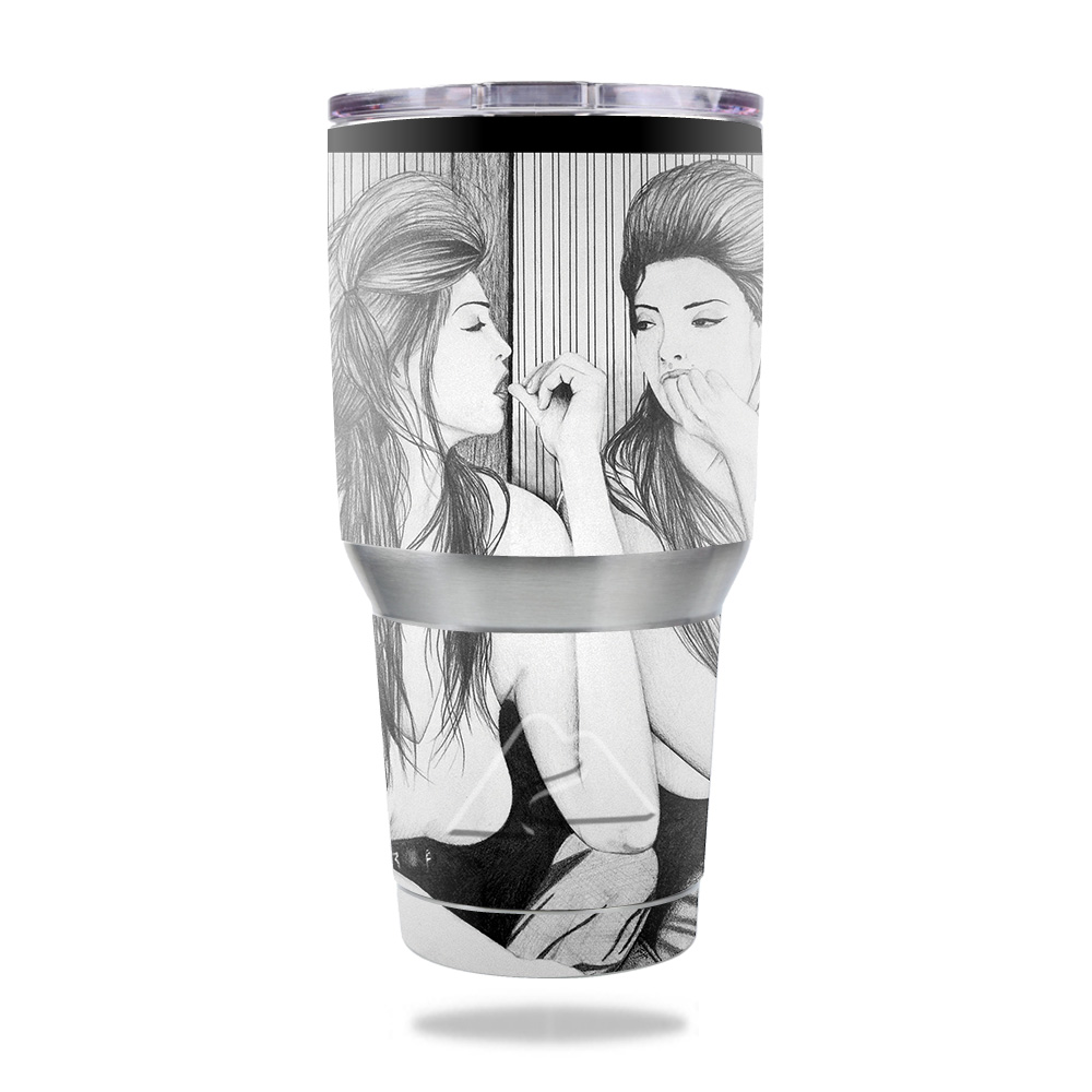 Picture of MightySkins OZTUM30-Self Reflection Ozark Trail 30 oz Tumbler Skin - Self Reflection