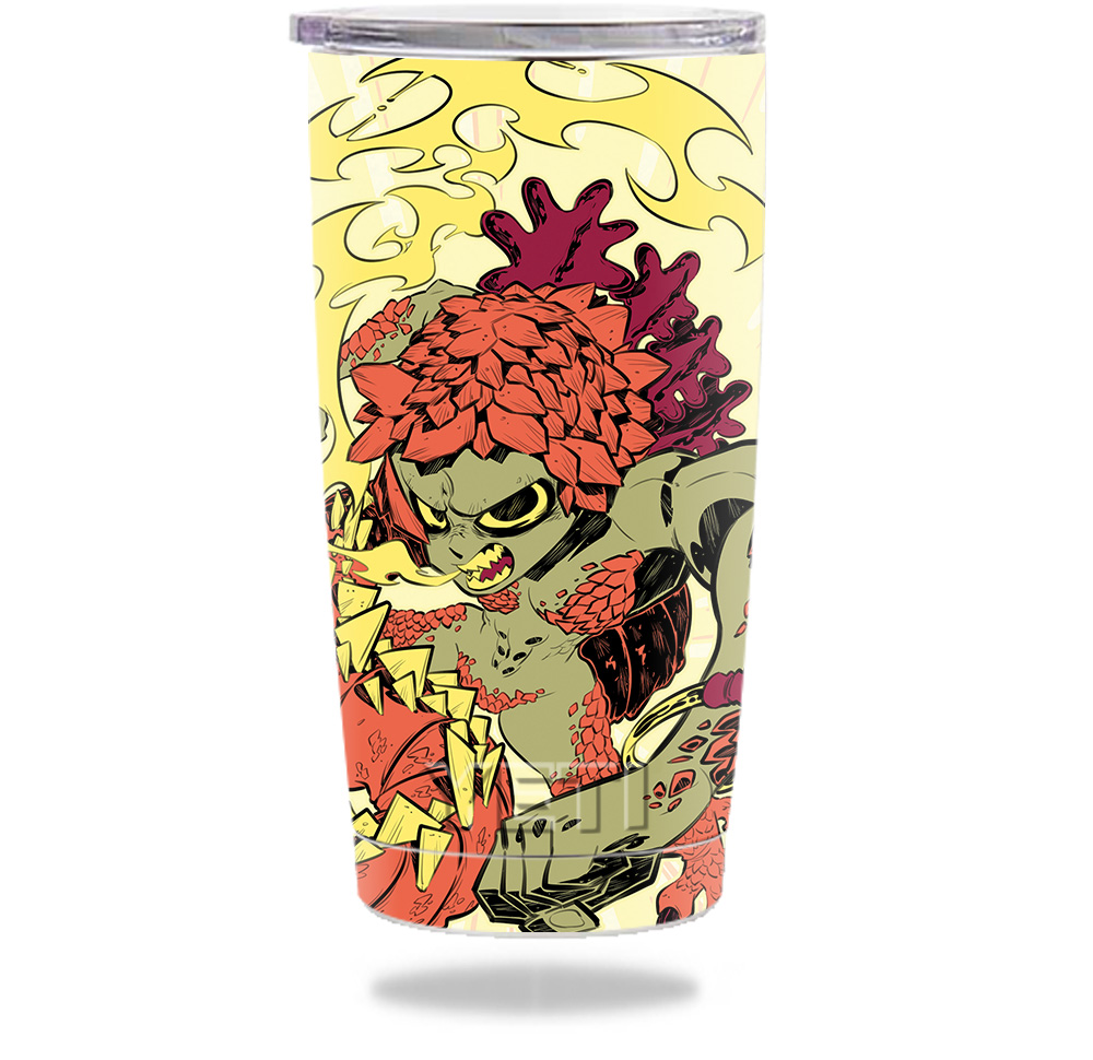 Picture of MightySkins YERAM20-Reptile Girl Yeti 20 oz Tumbler Skin - Reptile Girl
