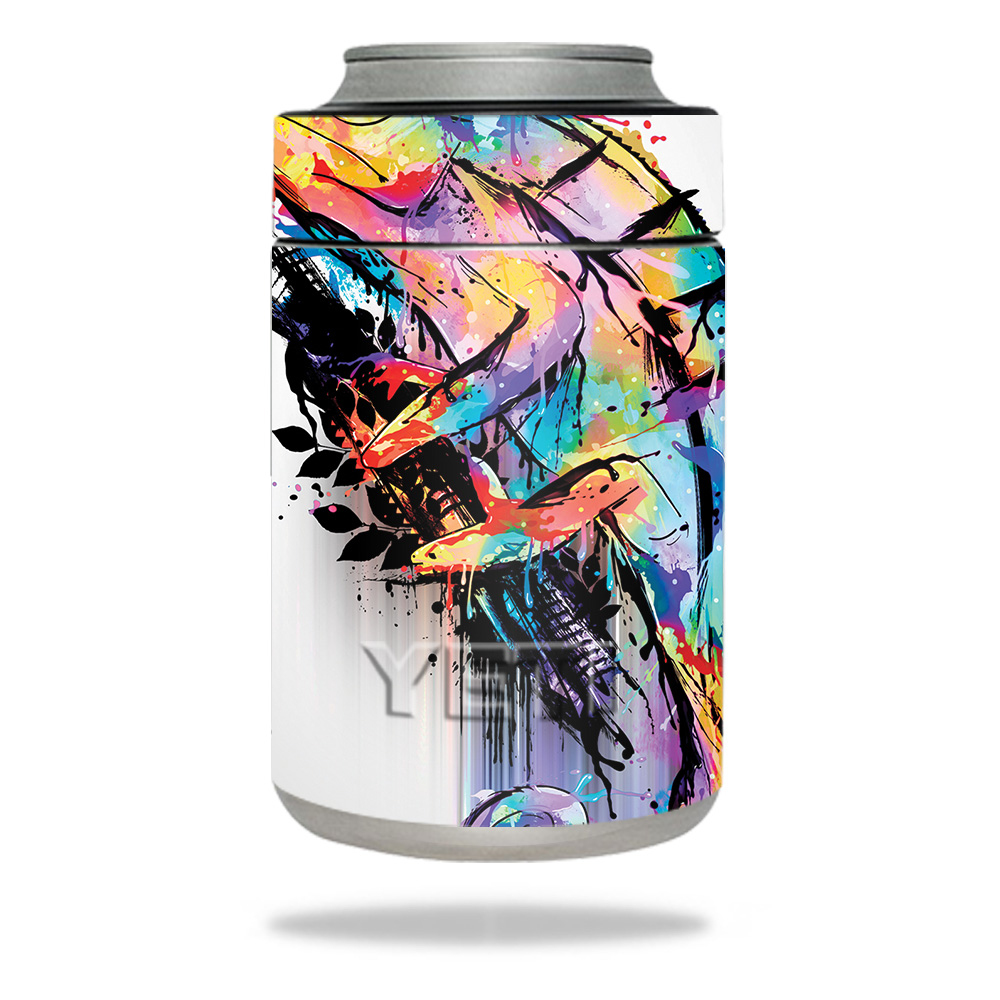 Picture of MightySkins YERAMCOL-Rainbow Chameleon Yeti Colster Skin - Rainbow Chameleon