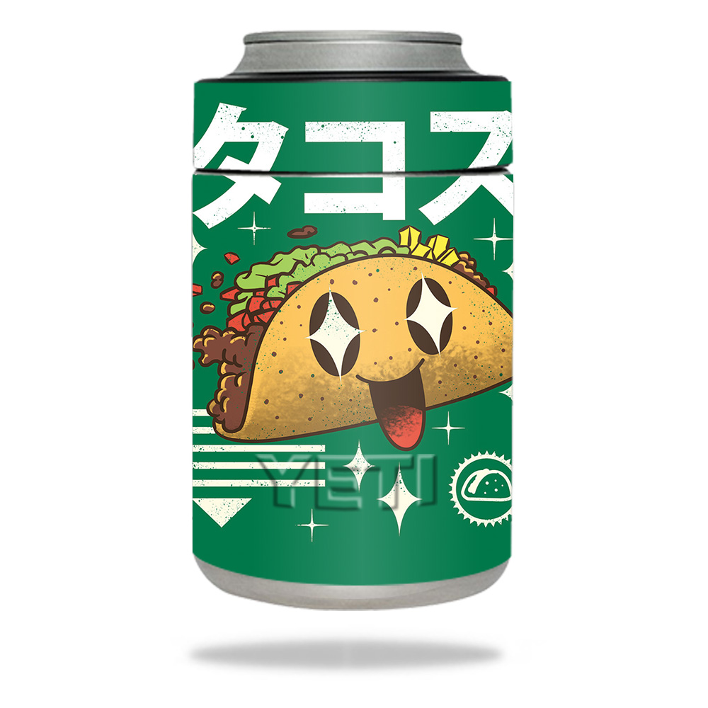 Picture of MightySkins YERAMCOL-Tacos Kawaii Yeti Colster Skin - Tacos Kawaii