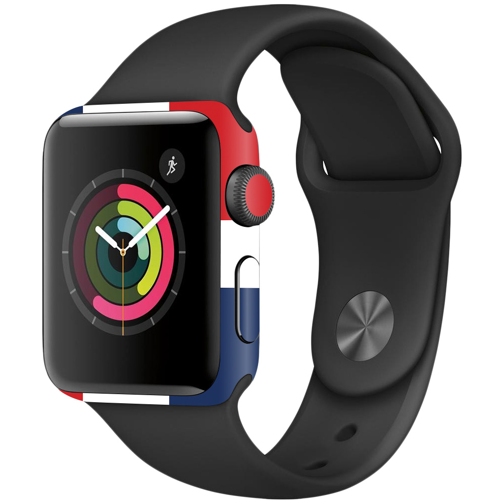 Picture of MightySkins APW382-Dominican Flag Apple Watch Series 2 38 mm Skin - Dominican Flag