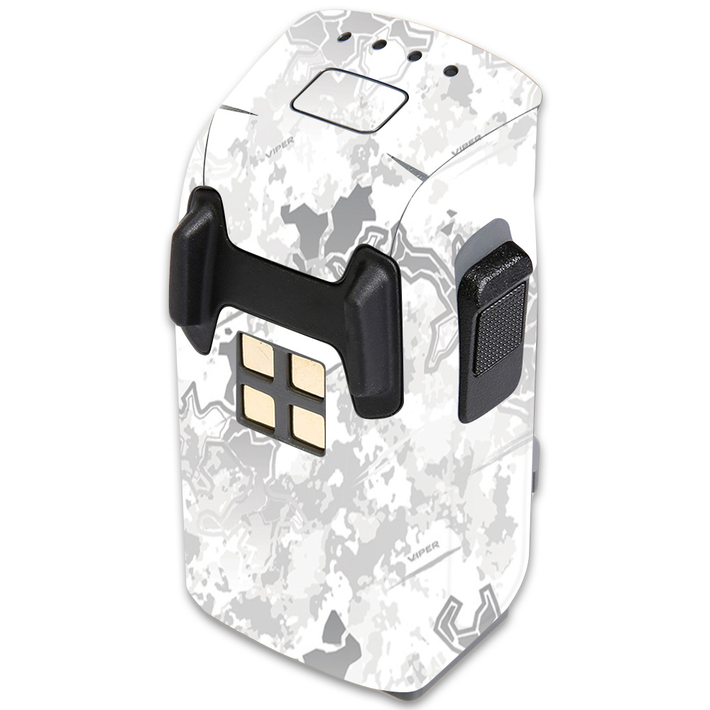 Picture of MightySkins DJSPBAT-Viper Snow Skin for DJI Spark Mini Drone Battery - Viper Snow