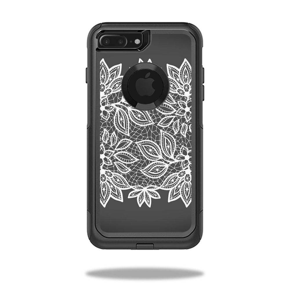 OTCIP7PL-Floral Lace Skin for Otterbox Commuter iPhone 7 Plus Case Wrap Cover Sticker - Floral Lace -  MightySkins