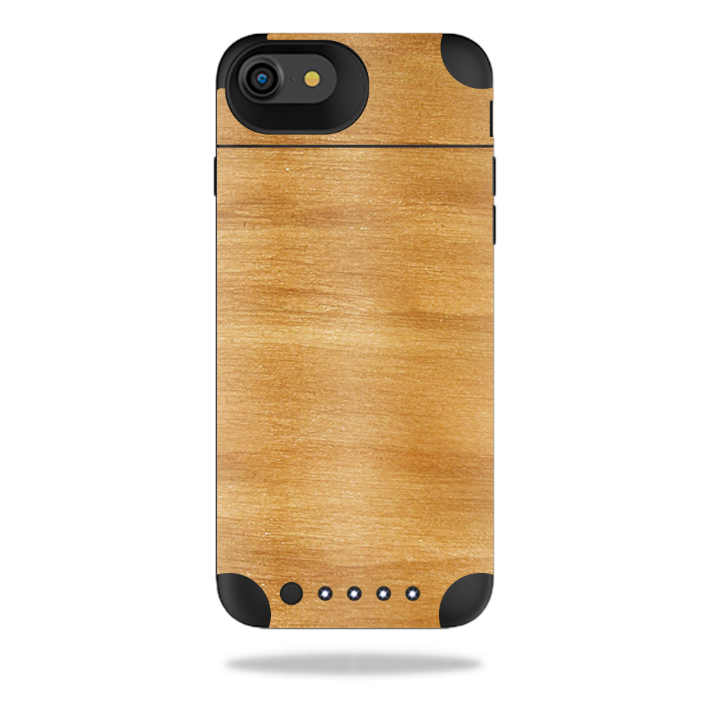 MJAIRIP7Birch Grain Skin for Mophie Juice Pack Air iPhone SE 2020 7  8 Wrap Cover Sticker  Birch Grain