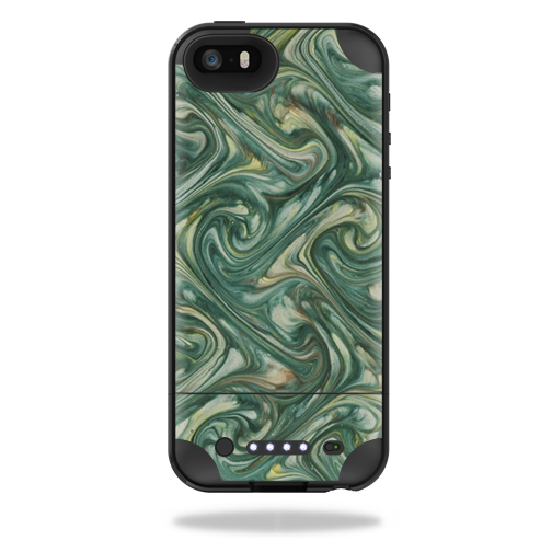 MJPIP5-Marble Swirl Skin for Mophie Juice Pack Plus iPhone 5, 5S & SE Case Wrap Cover Sticker - Marble Swirl -  MightySkins
