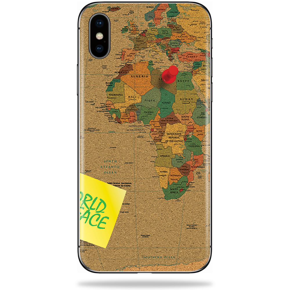 APIPHX-World Peace Skin for Apple iPhone X - World Peace -  MightySkins