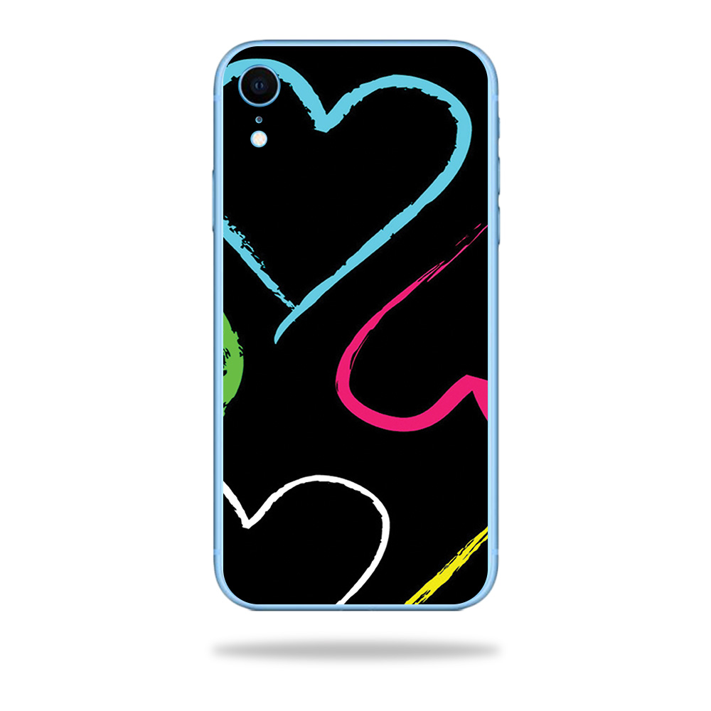 APIPHXR-Hearts Skin for Apple iPhone XR - Hearts -  MightySkins