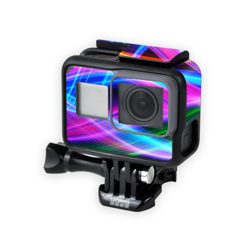 GOPRHRO5-Light Waves Skin for Gopro Hero5 Black Wrap Cover Sticker - Light Waves -  MightySkins