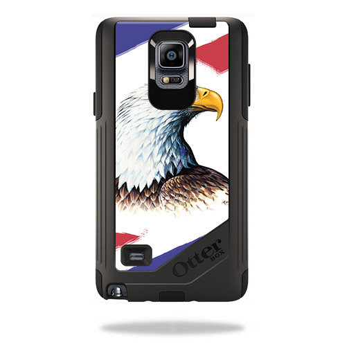 OTCSGNOT4-Eagle Head Skin for Otterbox Commuter Samsung Galaxy Note 4 - Eagle Head -  MightySkins