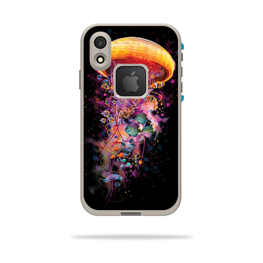 LIFIPXR-Jellyfish Ride Skin for Lifeproof Fre iPhone XR Case - Jellyfish Ride -  MightySkins