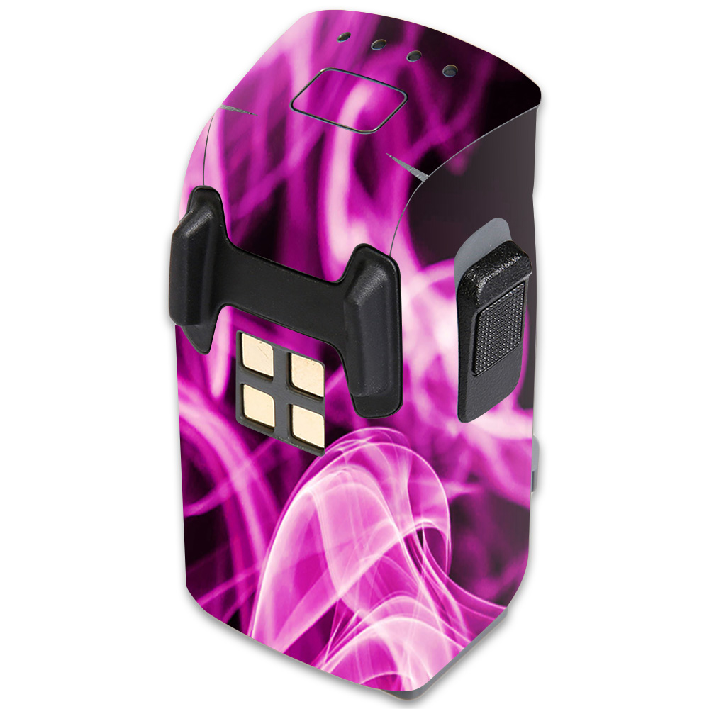 Picture of MightySkins DJSPBAT-Pink Flames Skin for DJI Spark Mini Drone Battery - Pink Flames