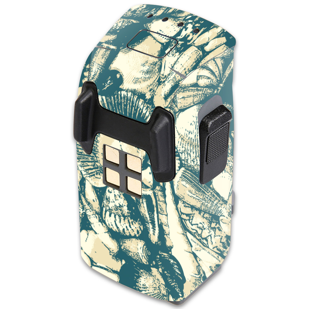 Picture of MightySkins DJSPBAT-Tan Seashells Skin for DJI Spark Mini Drone Battery - Tan Seashells