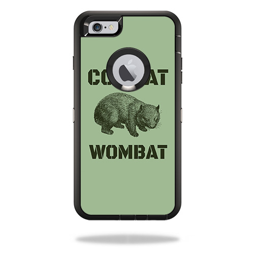 MightySkins OTDIP6PL-Combat Wombat