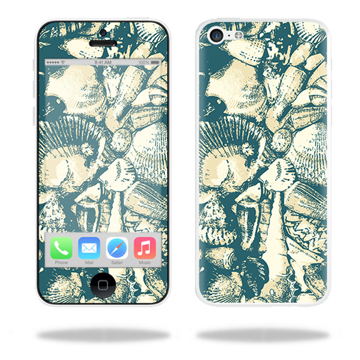 APIPH5C-Tan Seashells Skin for Apple iPhone 5C - Tan Seashells -  MightySkins