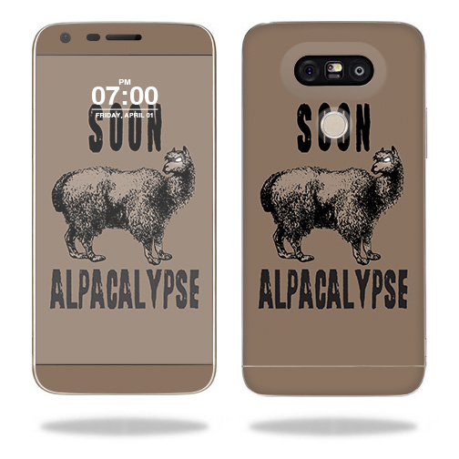 Picture of MightySkins LGG5-Alpacalypse Skin for LG G5 - Alpacalypse