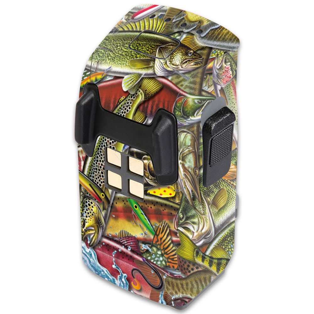 Picture of MightySkins DJSPBAT-Fish Puzzle Skin for DJI Spark Mini Drone Battery - Fish Puzzle