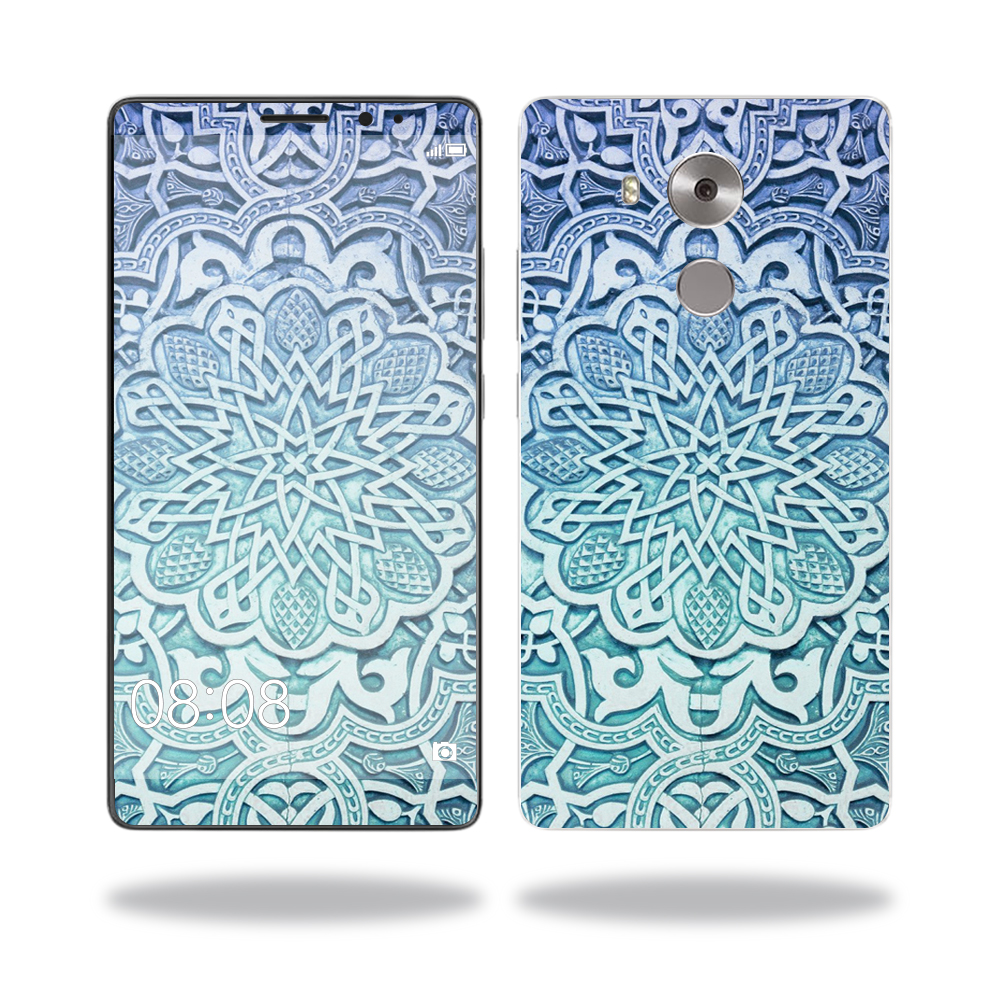 Picture of MightySkins HUMATE81-Carved Blue Skin for Huawei Mate 8 Wrap Cover Sticker - Carved Blue