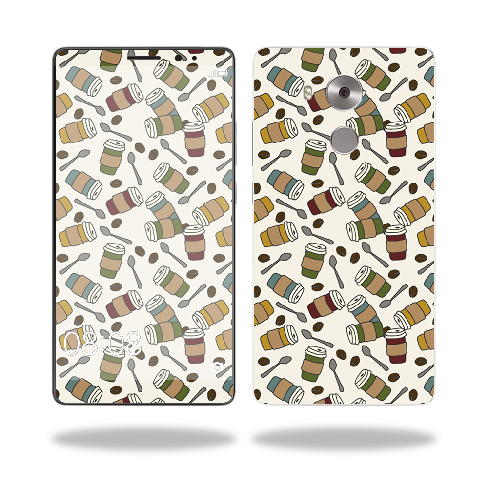Picture of MightySkins HUMATE81-Coffee Skin for Huawei Mate 8 Wrap Cover Sticker - Coffee