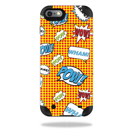 MJIP6PL-Pop Art Skin for Mophie Juice Pack iPhone 6 Plus & 6S Case Wrap Cover Sticker - Pop Art -  MightySkins