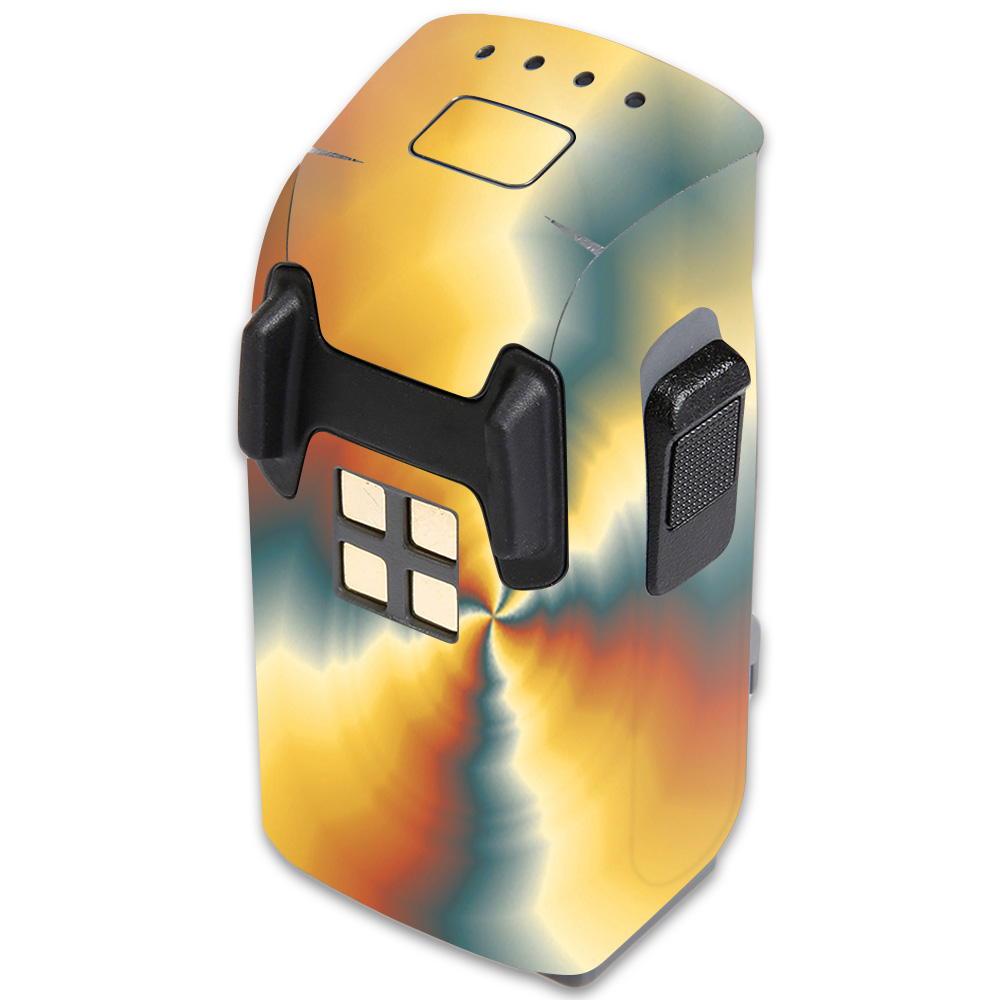 Picture of MightySkins DJSPBAT-Eye Of The Storm Skin for DJI Spark Mini Drone Battery - Eye of the Storm