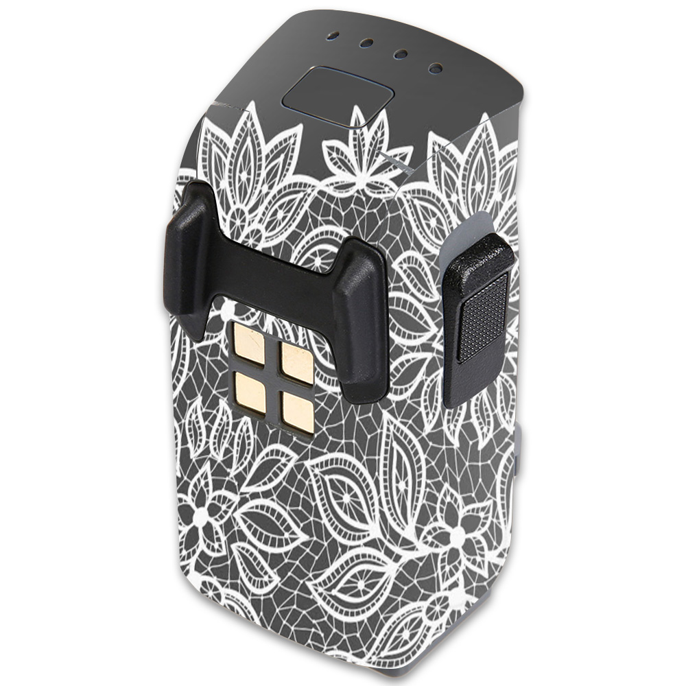 Picture of MightySkins DJSPBAT-Floral Lace Skin for DJI Spark Mini Drone Battery - Floral Lace