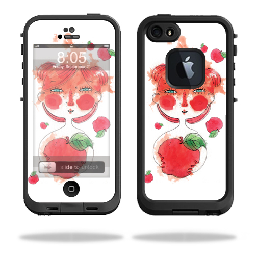 LIFIP5S-October Apple Skin for Lifeproof Fre iPhone 5, 5S & SE Case Wrap Cover Sticker - October Apple -  MightySkins