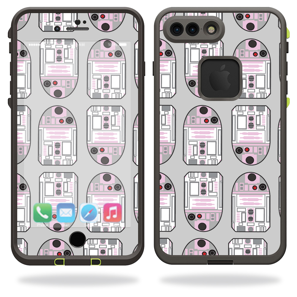 MightySkins LIFIP7PL-Pink Galaxy Bots