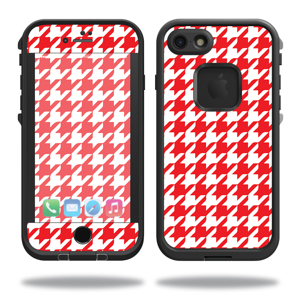 MightySkins LIFIP7-Red Houndstooth