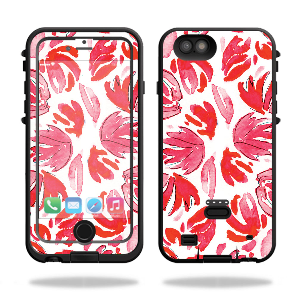 IPOWIP6PL-Red Petals Skin for Lifeproof Fre Power iPhone 6 Plus & 6S Plus Case Wrap Cover Sticker - Red Petals -  MightySkins