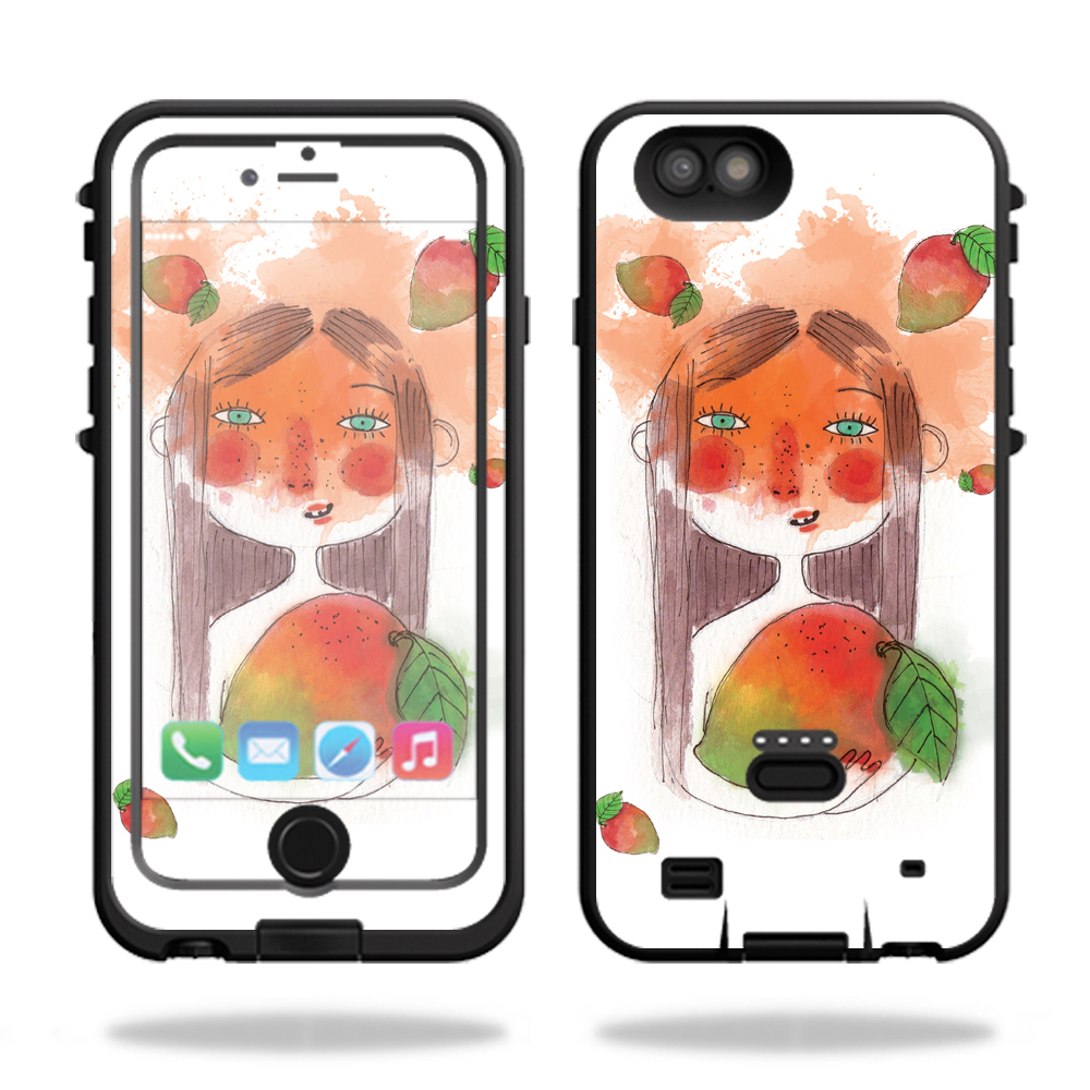 IPOWIP6PL-April Mango Skin for Lifeproof Fre Power iPhone 6 Plus & 6S Plus Case Wrap Cover Sticker - April Mango -  MightySkins