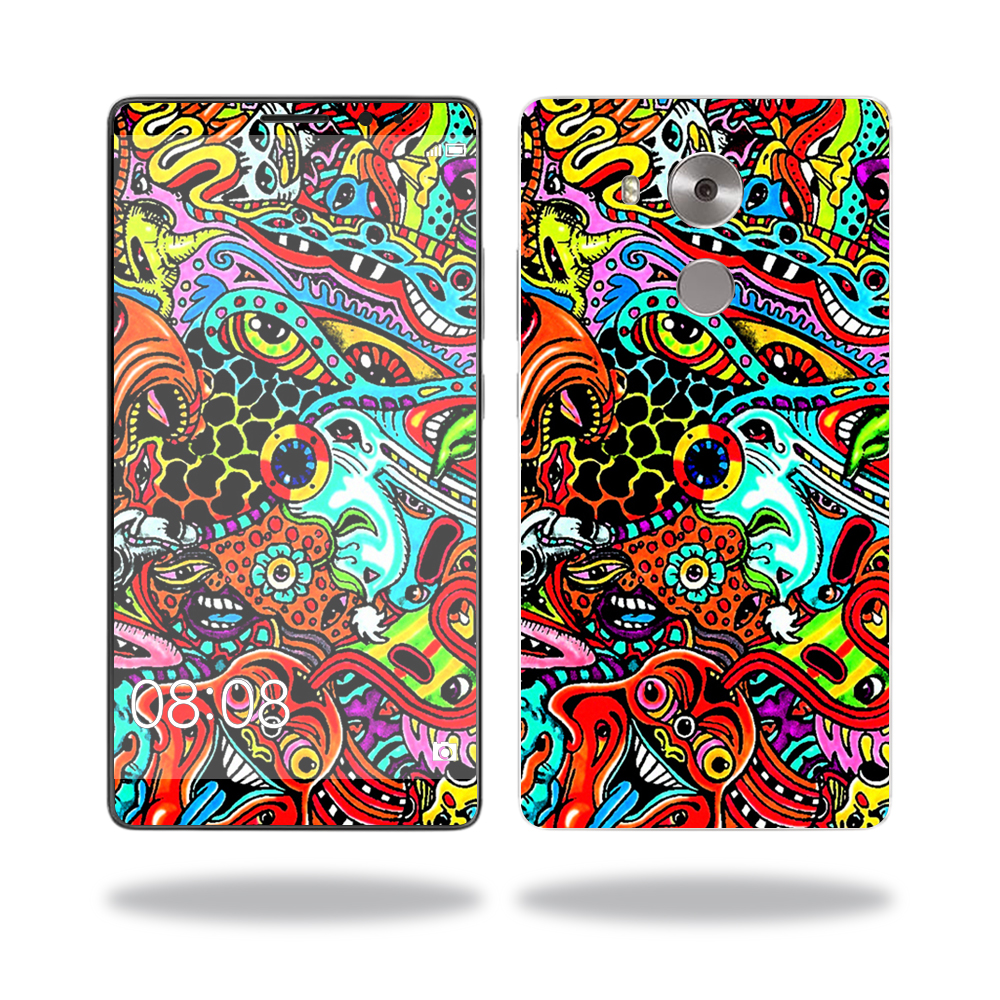 Picture of MightySkins HUMATE81-Acid Trippy Skin for Huawei Mate 8 Wrap Cover Sticker - Acid Trippy