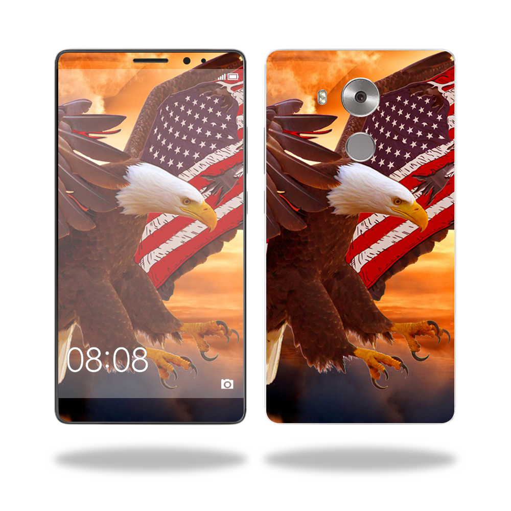 Picture of MightySkins HUMATE81-Bald Eagle Skin for Huawei Mate 8 Wrap Cover Sticker - Bald Eagle