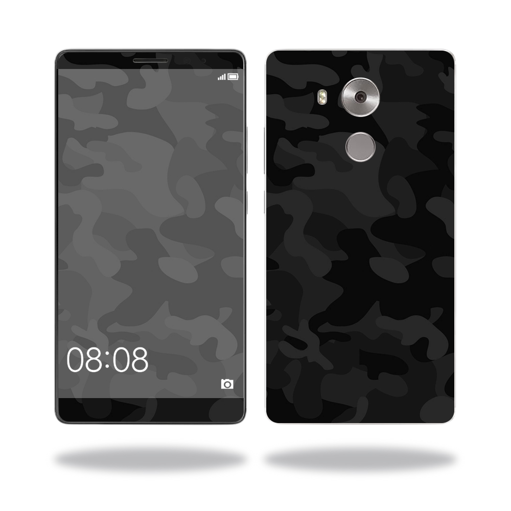 Picture of MightySkins HUMATE81-Black Camo Skin for Huawei Mate 8 Wrap Cover Sticker - Black Camo