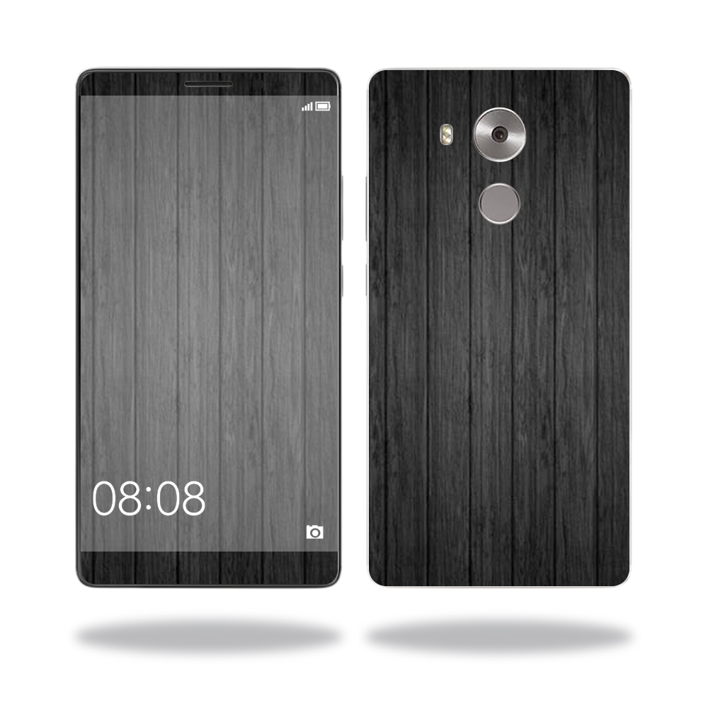 Picture of MightySkins HUMATE81-Black Wood Skin for Huawei Mate 8 Wrap Cover Sticker - Black Wood