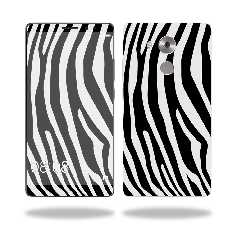 Picture of MightySkins HUMATE81-Black Zebra Skin for Huawei Mate 8 Wrap Cover Sticker - Black Zebra