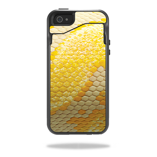 OTCWIP5-Albino Python Skin for Otterbox Commuter Wallet iPhone 5 & 5S Case Wrap Cover Sticker - Albino Python -  MightySkins