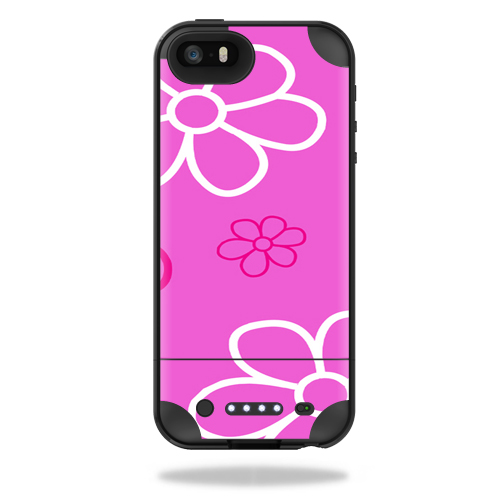 MJPIP5-Flower Power Skin for Mophie Juice Pack Plus iPhone 5, 5S & SE Case Wrap Cover Sticker - Flower Power -  MightySkins