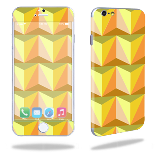 APIPH6PL2-Angle Orange Skin for Apple iPhone 6 & 6S Plus Wrap Cover Sticker - Angle Orange -  MightySkins