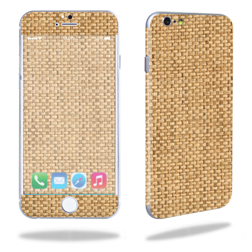APIPH6PL-Wood Weave Skin for Apple iPhone 6 & 6S Plus Wrap Cover Sticker - Wood Weave -  MightySkins