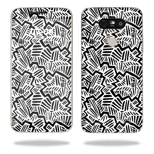 Picture of MightySkins LGG5-Abstract Black Skin for LG G5 Wrap Cover Sticker - Abstract Black