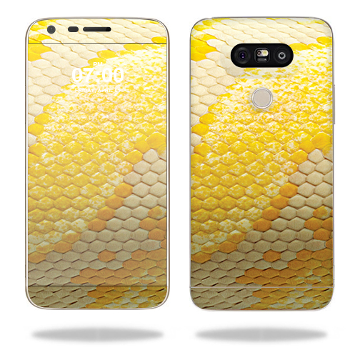 Picture of MightySkins LGG5-Albino Python Skin for LG G5 Wrap Cover Sticker - Albino Python