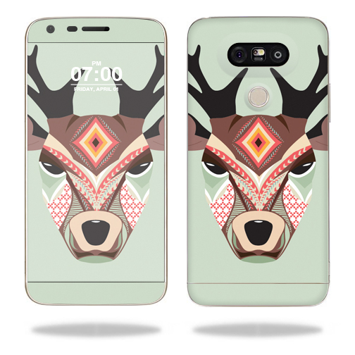 Picture of MightySkins LGG5-Aztec Deer Skin for LG G5 Wrap Cover Sticker - Aztec Deer