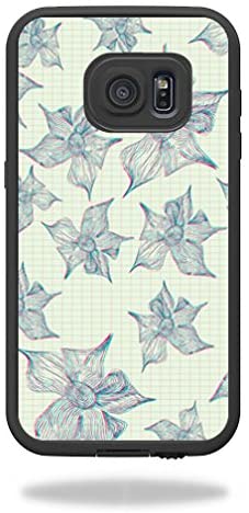 LIFSGS7-3d Flowers Skin for Lifeproof Fre Samsung Galaxy S7 Case Wrap Cover Sticker - 3D Flowers -  MightySkins