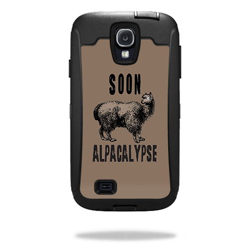 OTDSGS4-Alpacalypse Skin for Otterbox Defender Samsung Galaxy S4 Case - Alpacalypse -  MightySkins